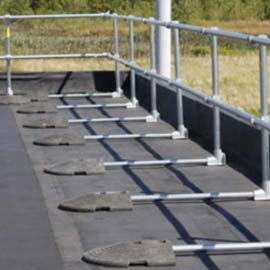 Counter Weighted Guardrail System