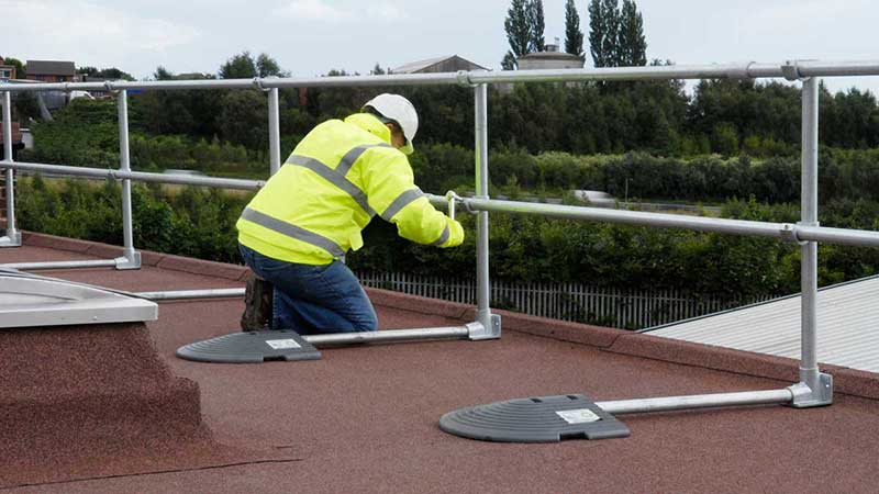 construction guardrail inspection