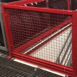 Wire Mesh Guardrail System