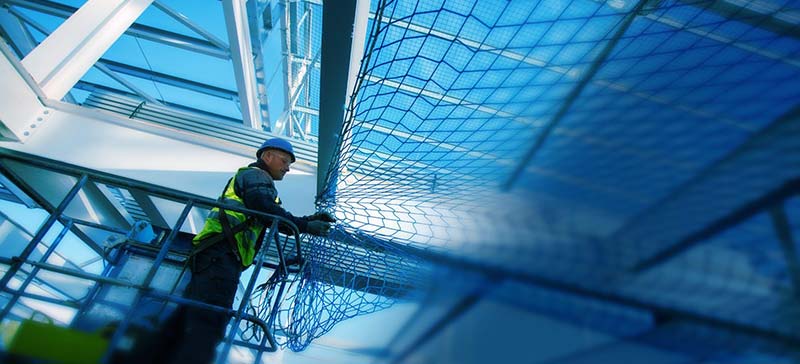 construction site safety netting