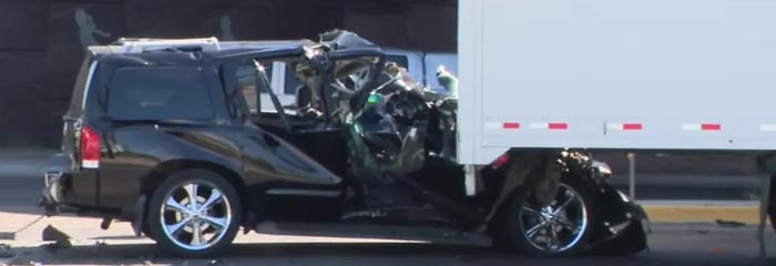 18-wheeler rear end accident