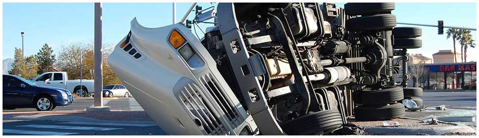 18-Wheeler Rollover Accidents