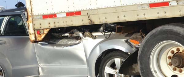 18 wheeler underride accident