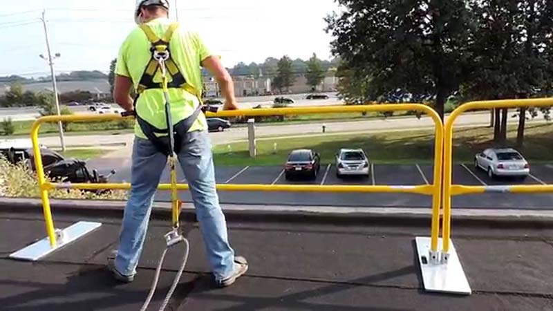 Construction Site Guardrails