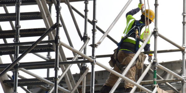 Mechanics of Construction Site Scaffolding